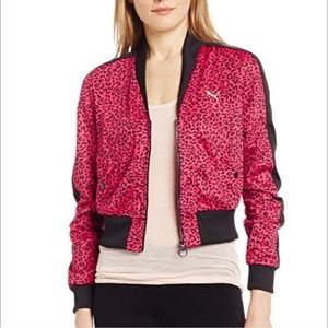 puma leopard print jacket
